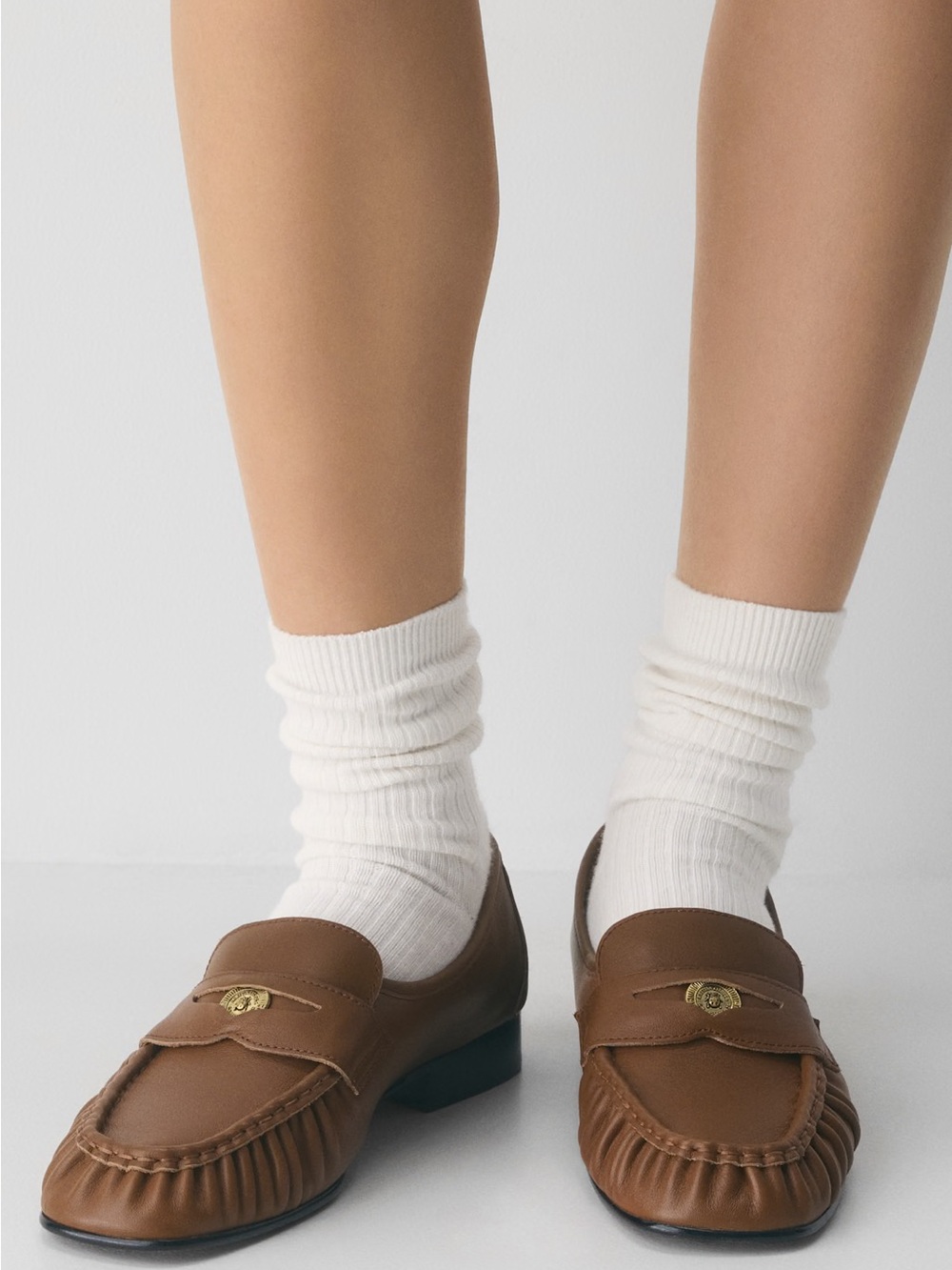 NIB G.H.BASS x Aritzia Milton Loafer - Smooth Leather Size 8.5/39